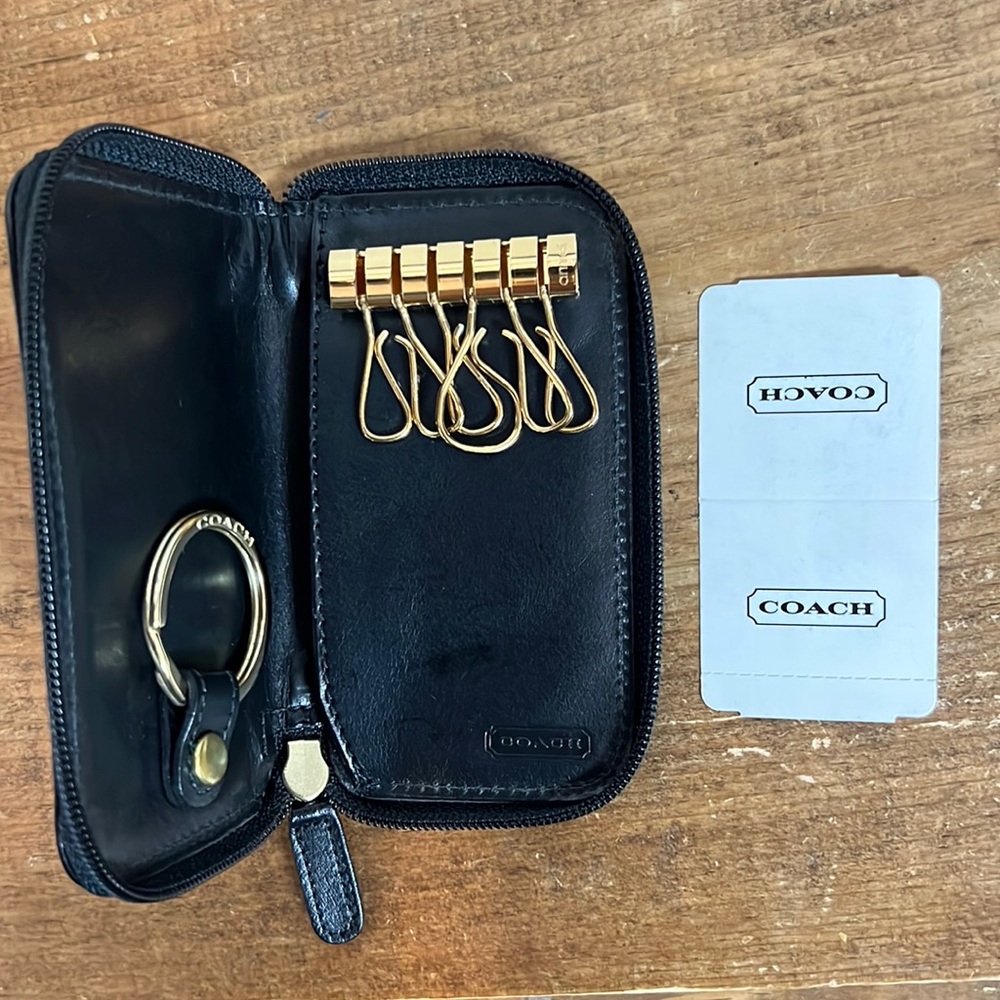 Vintage Coach Key Holder